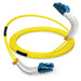 EAN 5715063506134 - Lanview LVO231410-FLEX Cable de fibra óptica e InfiniBand 10 m LC LC/LC Amarillo imagen 4