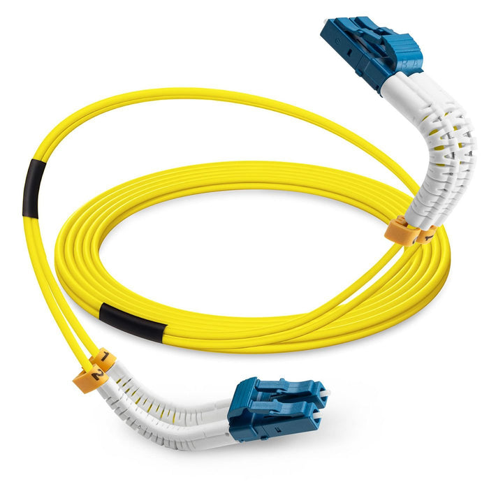 EAN 5715063506080 - Lanview LVO231406-FLEX Cable de fibra óptica e InfiniBand 1 m LC LC/LC Amarillo imagen 4