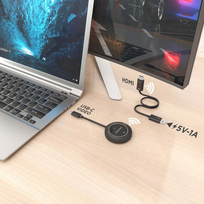 EAN 8435739902950 - AISENS ASWL-H2KC30M003-BK extensor audio/video Transmisor y receptor de señales AV imagen 6