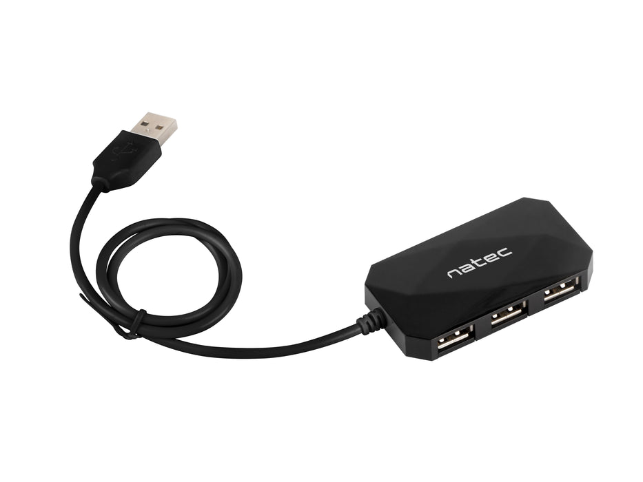 EAN 5901969400762 - NATEC NHU-0647 hub de interfaz USB 2.0 480 Mbit/s Negro imagen 2