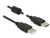 EAN 4043619848898 - DeLOCK 1m, 2xUSB 2.0-A cable USB USB 2.0 USB A Negro imagen 1