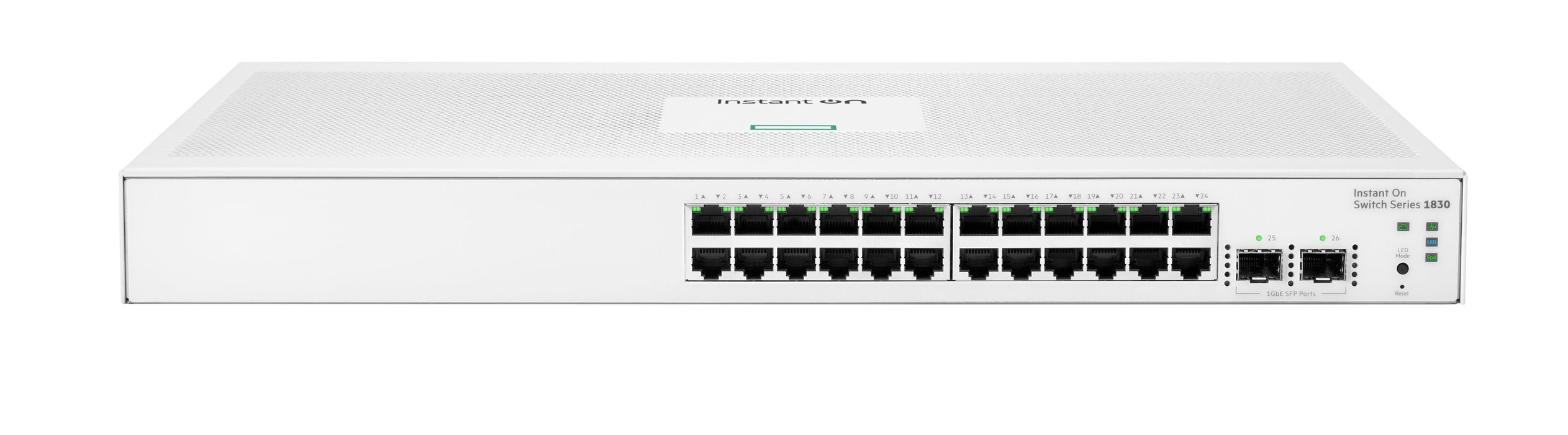 EAN 0190017518862 - HPE Aruba Networking Networking Instant On Switch 24p Gigabit 2p SFP 1830 imagen 1