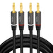 EAN 4052792054286 - LogiLink CA1211 cable de audio 5 m 2 conectores banana Negro imagen 2