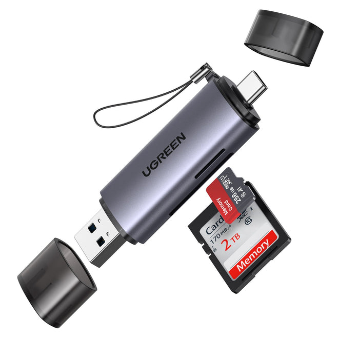 EAN 6957303857067 - Ugreen 50706 lector de tarjeta USB/Micro-USB Plata imagen 2