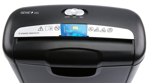 EAN 4015468124713 - Genie 240 S triturador de papel Corte en tiras 72 dB Negro imagen 2