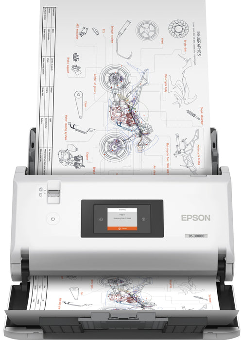 EAN 8715946676562 - Epson WorkForce DS-30000 ‎ Escáner alimentado con hojas 600 x 600 DPI A3 Blanco imagen 2