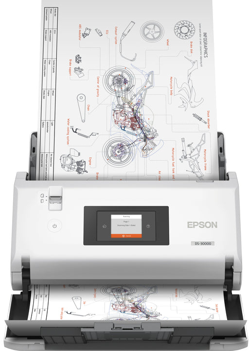 EAN 8715946676562 - Epson WorkForce DS-30000 ‎ Escáner alimentado con hojas 600 x 600 DPI A3 Blanco imagen 2