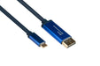 EAN 4014619554607 - Alcasa 4812-CSF010B adaptador de cable de vídeo 1 m USB Tipo C DisplayPort Azul imagen 1