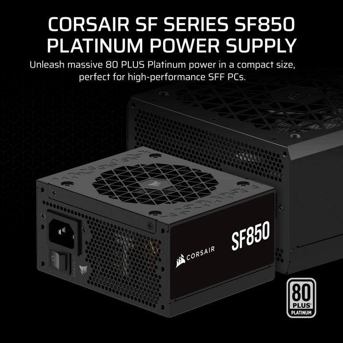EAN 0840006663287 - Corsair SF Series CP-9020256-EU unidad de fuente de alimentación 850 W 24-pin ATX SFX Negro imagen 2