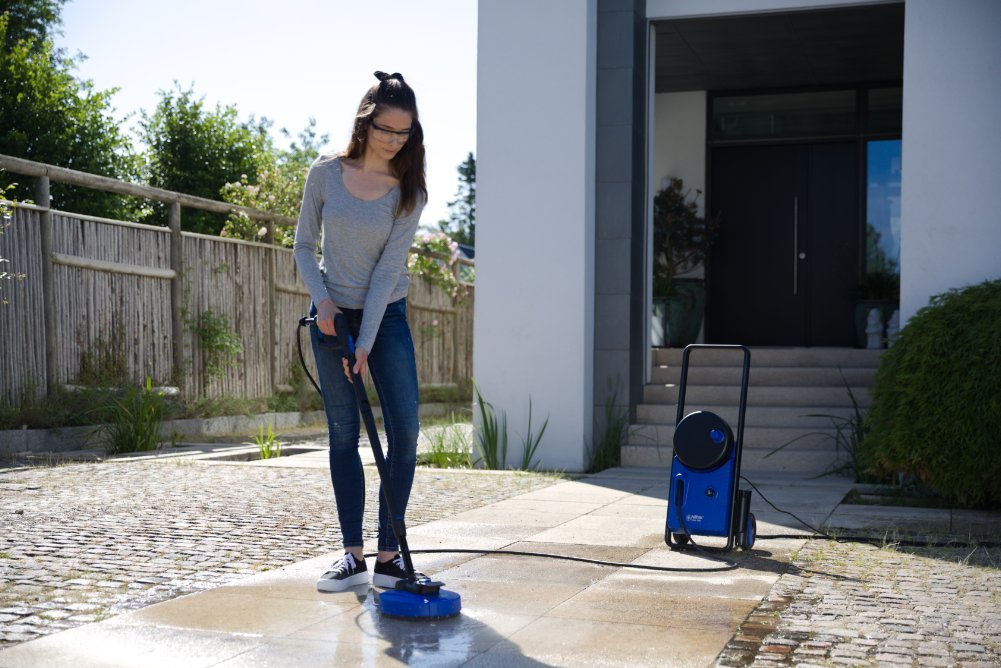 EAN 5715492223770 - Nilfisk CORE 140 Limpiadora de alta presión o Hidrolimpiadora Vertical Eléctrico 474 l/h Negro, Azul imagen 7