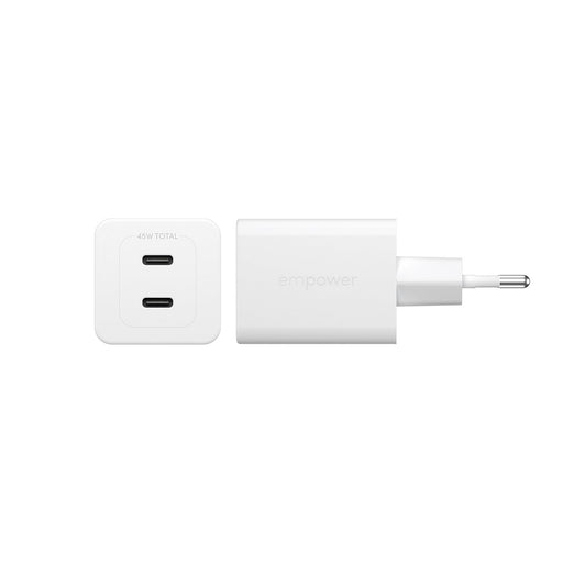EAN 5715685027574 - PanzerGlass empower by ® Turbo 45W Charger incl. 2 x USB-C | EU Plug | Silver White Protector de pantalla imagen 5