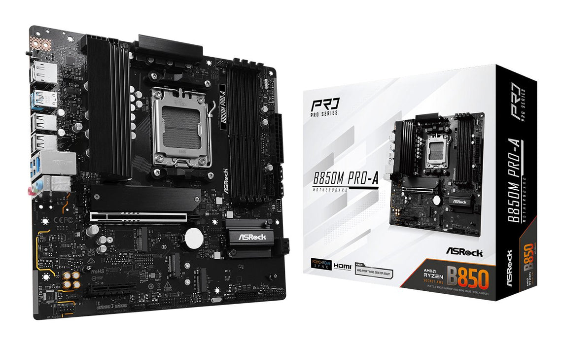EAN 4711581490390 - Asrock B850M Pro-A AMD B850 Zócalo AM5 micro ATX imagen 1