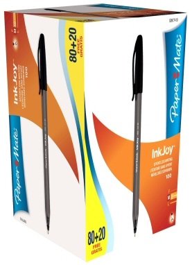 EAN 3501170977415 - Papermate Inkjoy 100 Negro Bolígrafo Medio 100 pieza(s) imagen 1