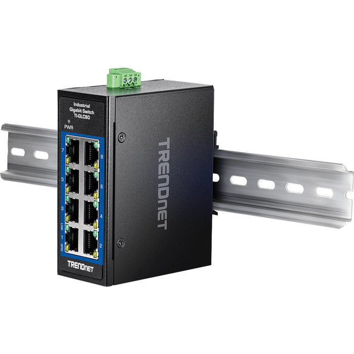 EAN 710931162837 - Trendnet TI-GLC80 switch No administrado Gigabit Ethernet (10/100/1000) Negro imagen 5