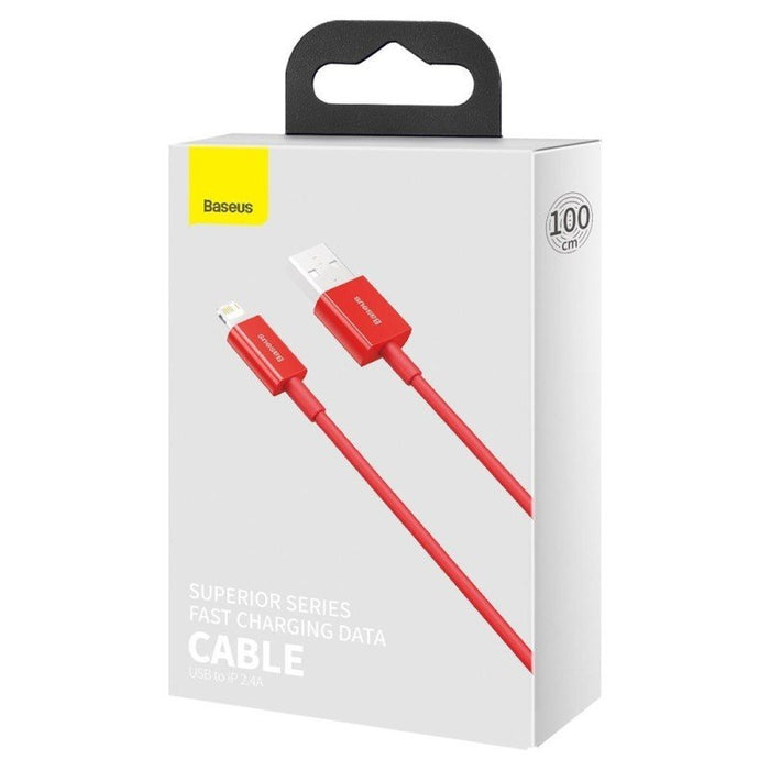 EAN 6953156205437 - Baseus CALYS-A09 cable de conector Lightning 1 m Rojo imagen 4