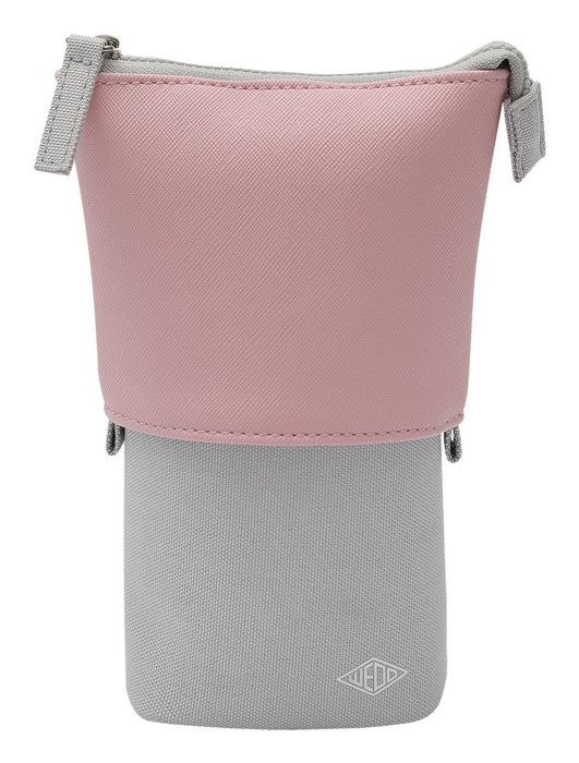 EAN 4003801867168 - Wedo 242 73009 Estuche suave Tela, Imitación piel, Poliéster Gris, Rosa imagen 1