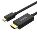 EAN 4894160046833 - UNITEK V1152A adaptador de cable de vídeo 2 m Mini DisplayPort HDMI Negro imagen 1