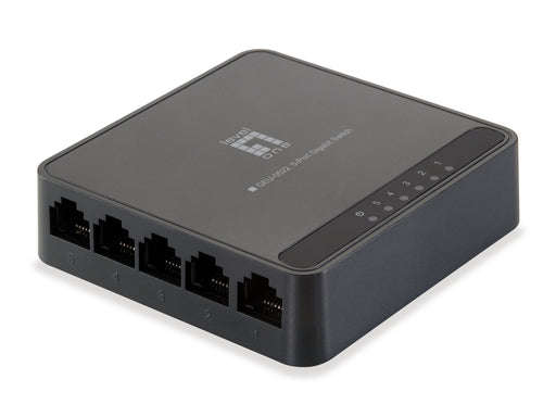 EAN 4015867202500 - LevelOne GEU-0522 switch Gigabit Ethernet (10/100/1000) Negro imagen 1