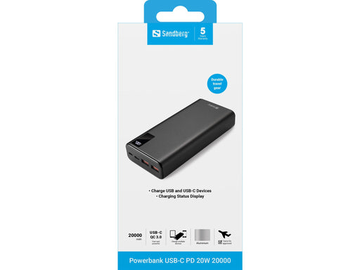 EAN 5705730420597 - Sandberg 420-59 batería externa 20000 mAh Negro imagen 2