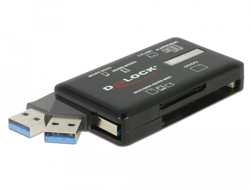 EAN 4043619917587 - DeLOCK 91758 lector de tarjeta USB 3.2 Gen 1 (3.1 Gen 1) Negro imagen 1