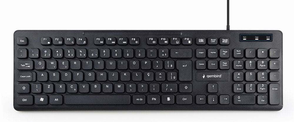 EAN 8716309122283 - Gembird KB-MCH-04-RU teclado Universal USB QWERTY Ruso Negro imagen 1