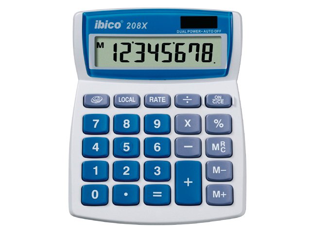 EAN 0013465410062 - Ibico OFC-CALC20 calculadora imagen 1