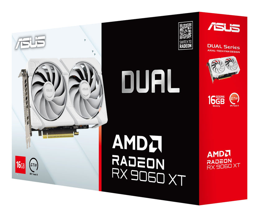EAN 4711636203005 - ASUS Dual -RX9060XT-16G-WHITE AMD Radeon RX 9060 XT 16 GB GDDR6 imagen 16