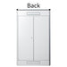 EAN 5420016845986 - LOGON RDL26U81WH armario rack 26U Rack o bastidor independiente Blanco imagen 5
