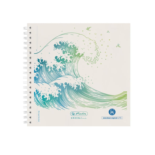 EAN 4008110259475 - Herlitz GREENline cuaderno y block 100 hojas Blanco imagen 1