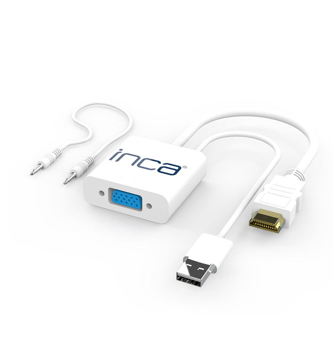 EAN 8697980468795 - Inca IVTH-01 Adaptador gráfico USB Blanco imagen 2