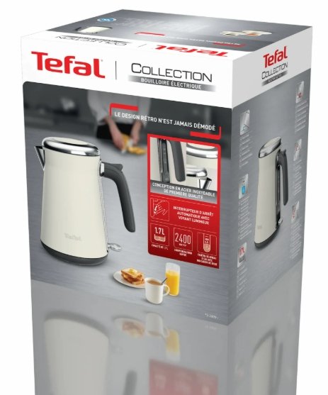 EAN 3045387293796 - Tefal Collection KI666AE0 tetera eléctrica 1,7 L 2400 W Marfil imagen 5