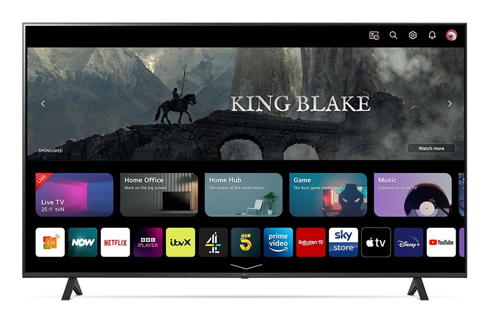 EAN 8806087094770 - LG UHD 55UR78006LK 139,7 cm (55") 4K Ultra HD Smart TV Wifi Negro imagen 3