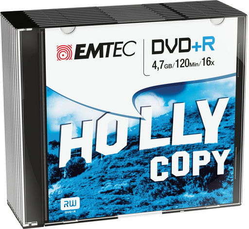 EAN 3126170114747 - Emtec ECOVPR471016SL DVD en blanco 4,7 GB DVD+R 10 pieza(s) imagen 1