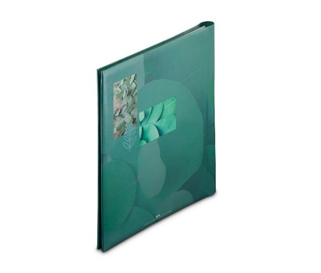 EAN 4007249076366 - Hama Singo II álbum de foto y protector Verde 20 hojas Encuadernación espiral imagen 3