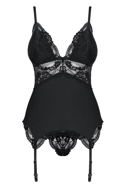EAN 5901688213964 - Obsessive 810-COR-1 L/XL BLACK corsé imagen 1