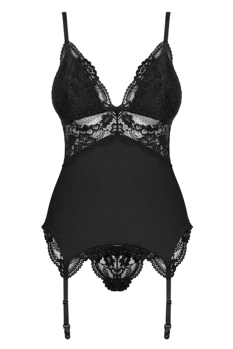 EAN 5901688213957 - Obsessive 810-COR-1 S/M BLACK corsé imagen 2