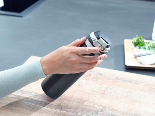 EAN 4006501032713 - Leifheit 03271 taza de viaje 600 ml Negro Acero inoxidable imagen 2