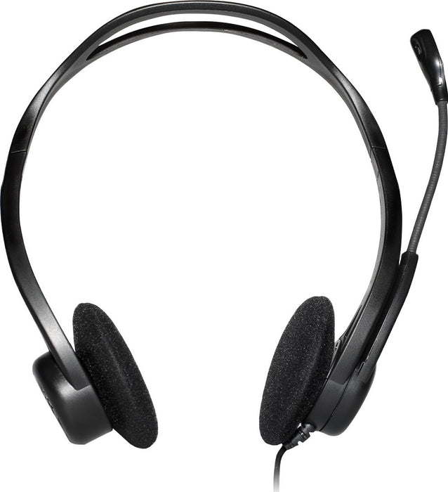EAN 5099206008441 - Logitech 981-000100 auricular y casco Auriculares Alámbrico Diadema Llamadas/Música USB tipo A Negro imagen 2