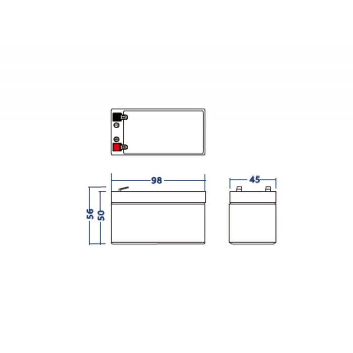 EAN 5907813963384 - Green Cell AGM41 batería para sistema ups Sealed Lead Acid (VRLA) 12 V 1,3 Ah imagen 12