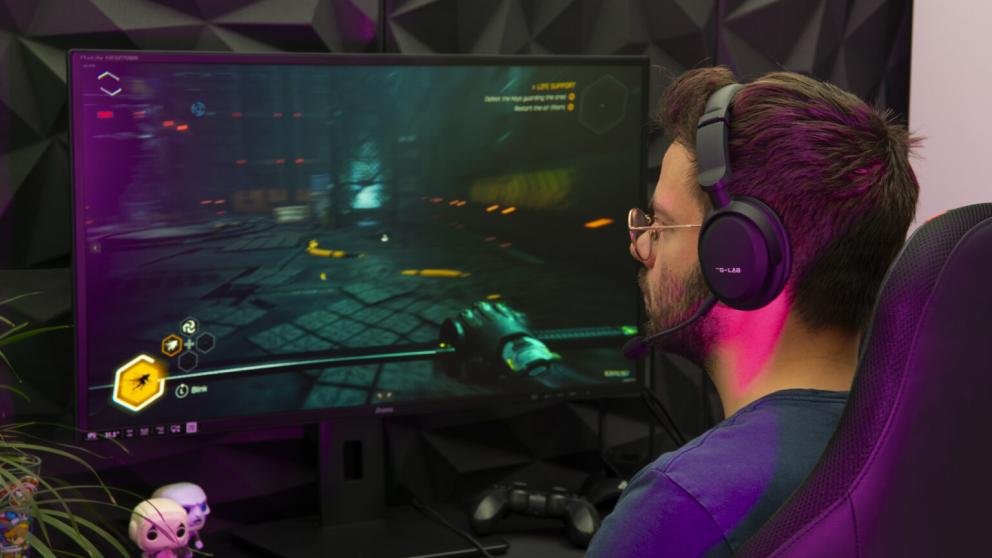 EAN 3760162067477 - The G-Lab Korp Carbon Auriculares Alámbrico Diadema Juego Negro imagen 5