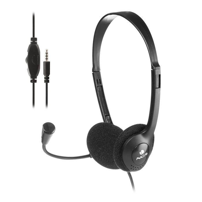 EAN 8435430623901 - NGS MS103 MAX Auriculares Alámbrico Diadema Llamadas/Música Negro imagen 1
