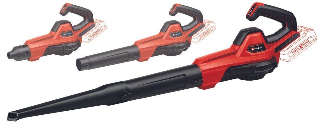 EAN 4006825659405 - Einhell GE-UB 18/250 Li E-Solo aspiradora de hojas 250 kmh Negro, Naranja 18 V imagen 1