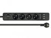 EAN 4043619112098 - DeLOCK 11209 base múltiple 1,5 m 4 salidas AC Interior Negro imagen 1