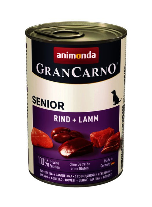 EAN 4017721827379 - animonda GranCarno 82737 alimento húmedo para perros Ternera, Cordero Adulto 400 g imagen 1