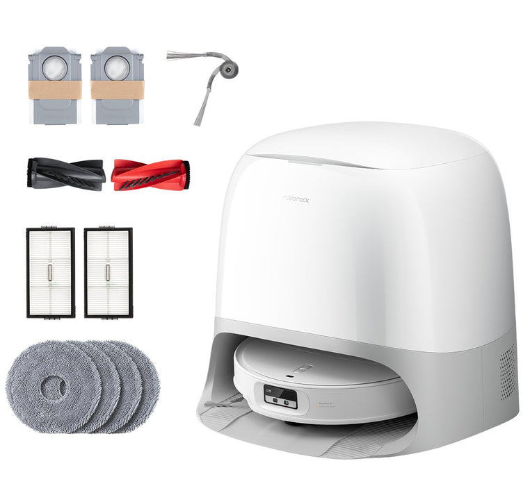 EAN 6936905904362 - Roborock Qrevo Curv 2 ProX Bolsa para el polvo Blanco imagen 7