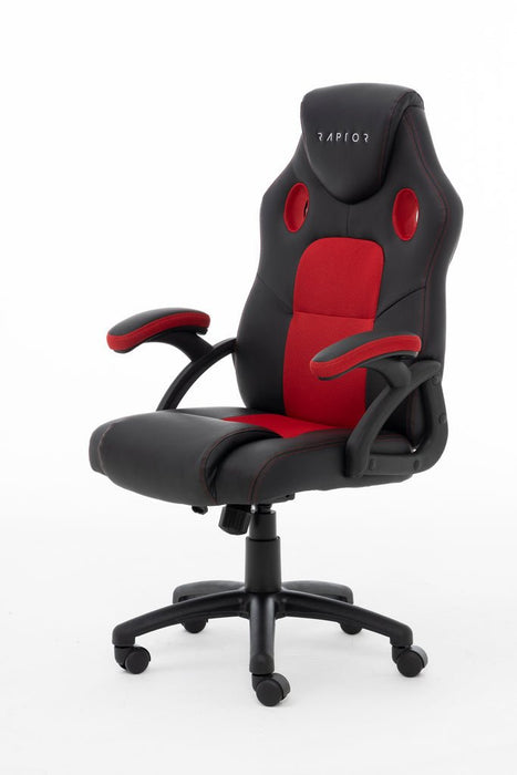 EAN 4251236201167 - Raptor Gaming 437764 silla para videojuegos Silla para videojuegos de PC Asiento acolchado Negro, Rojo imagen 8