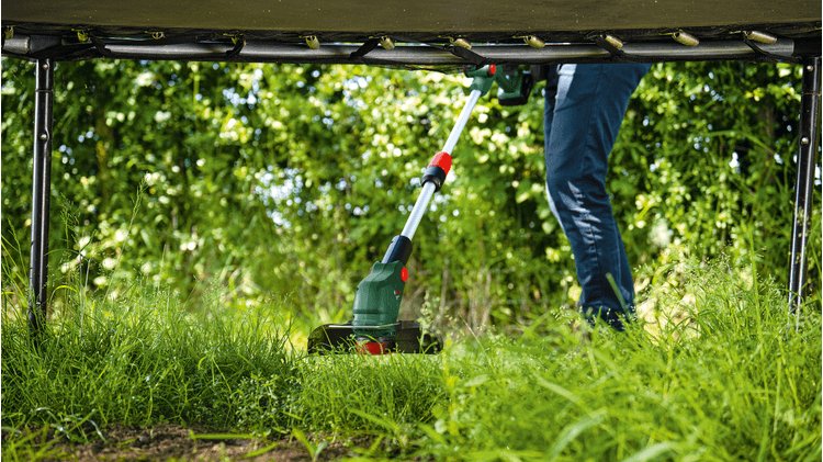 EAN 4059952668550 - Bosch UniversalGrassCut 26 cm Batería Verde imagen 5