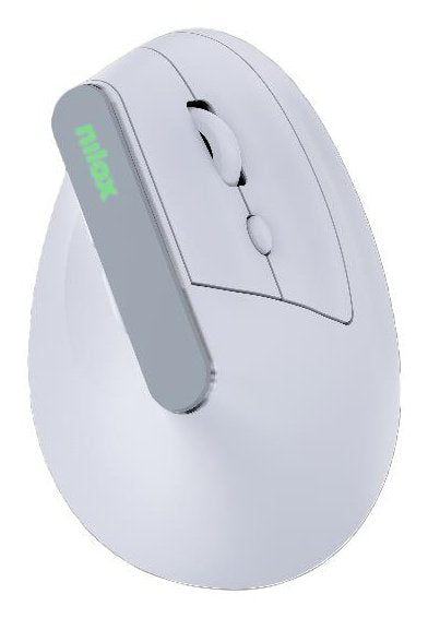 EAN 8431775136403 - Nilox NXMOEVR01W ratón Universal mano derecha RF Wireless + Bluetooth Óptico 1600 DPI imagen 1
