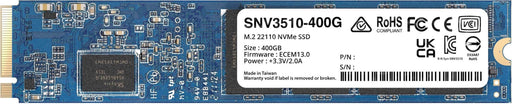 EAN 4711174724611 - Synology SNV3510 400 GB M.2 PCI Express 3.0 NVMe imagen 1