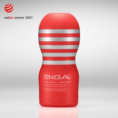 EAN 4570030972449 - Tenga Original Vacuum Cup Masturbador masculino Rojo, Plata Elastómero termoplástico (TPE) imagen 2